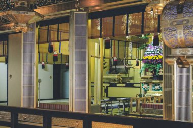 9 Nisan 2012 'de Nishi Hongan' da bir salon.