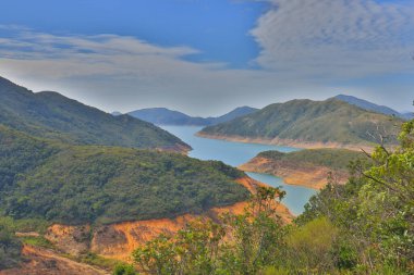 High Island Reservoir manzarası, Countryside Park, Sai Kung