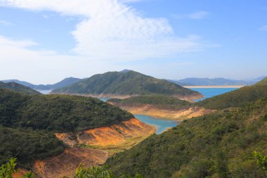 High Island Reservoir manzarası, Countryside Park, Sai Kung