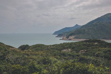 Hong Kong 'daki Doğu Sai Kung kır parkı.