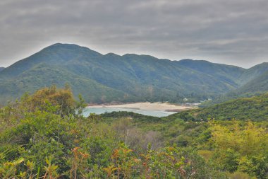 Hong Kong 'daki Doğu Sai Kung kır parkı.