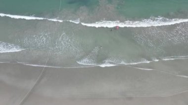 Sai Wan, Hk, Ekim 2022 'deki sahilin manzarası.