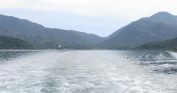 香港西贡赤康港湾一带 — 图库视频影像