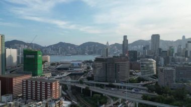 Hong Kong 'daki Hung Hom yerleşim bölgesi 21 Ekim 2022
