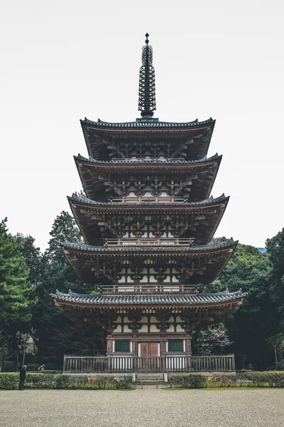 stock image Five storied pagoda at Daigo-ji Temple, Kyoto City, Kyoto Pref., Japan, 10 April 2012