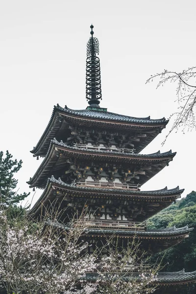 2012年4月10日京都府京都市醍醐寺五重塔 — ストック写真
