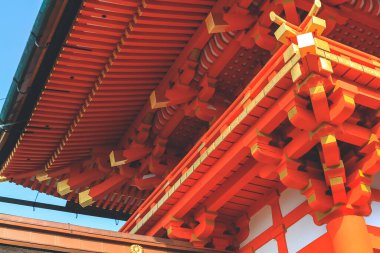 Japonya, Kyoto 'daki Fushimi Inari Taisha. 10 Nisan 2012