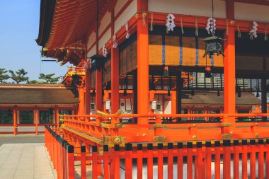 Japonya, Kyoto 'daki Fushimi Inari Taisha. 10 Nisan 2012