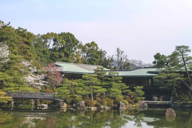 10 Nisan 2012 Japonya, Kyoto, Heian Tapınağı, Japonya