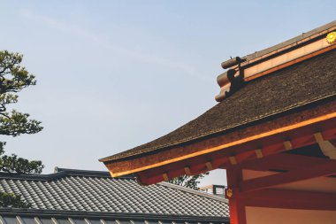 Japonya, Kyoto 'daki Fushimi Inari Taisha. 10 Nisan 2012