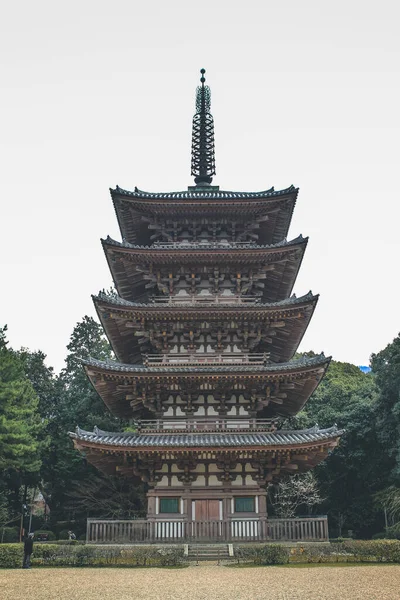 Cinque Piani Pagoda Tempio Daigo Kyoto City Kyoto Pref Giappone — Foto Stock