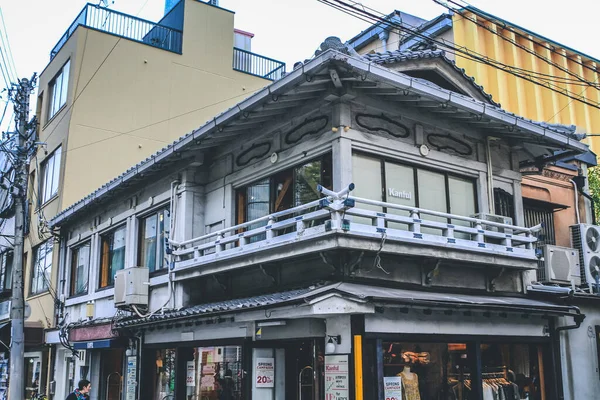 stock image the famous street near Nishiki Market Kyoto 10 April 2012