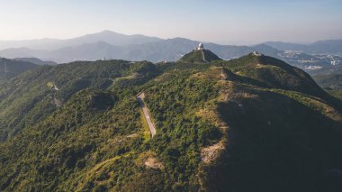 Tates Cairn manzarası, Hong Kong 10 Mayıs 2022