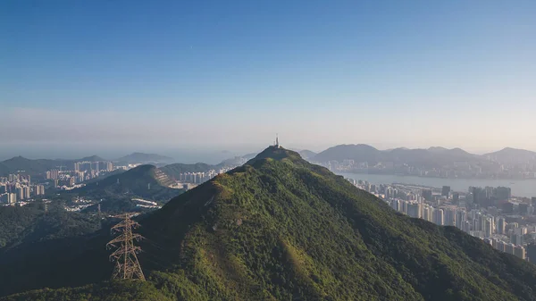 Fil Tepesi Manzarası Tates Cairn Hong Kong Mayıs 2022 — Stok fotoğraf