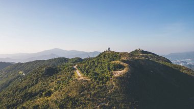 Tates Cairn manzarası, Hong Kong 10 Mayıs 2022