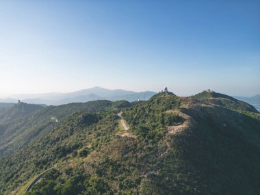Tates Cairn manzarası, Hong Kong 10 Mayıs 2022