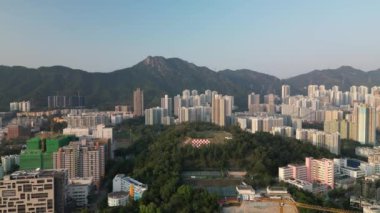 Lok Fu Estate yerleşim bölgesi Hong Kong 28 Ekim 2022