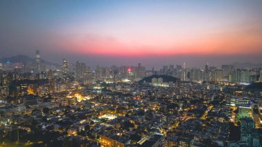 28 Ekim 2022 Kowloon Tong, Hong Kong yerleşim bölgesi.