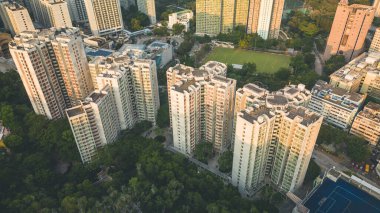 Lok Fu Estate yerleşim bölgesi Hong Kong 28 Ekim 2022