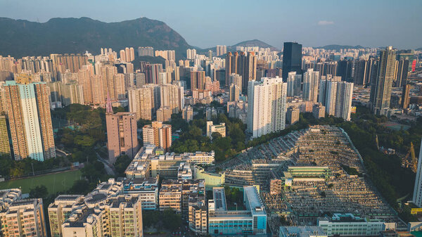 The Lok Fu Estate residential district Hong Kong 28 Oct 2022