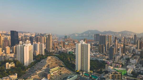 The Lok Fu Estate residential district Hong Kong 28 Oct 2022