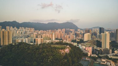 Kowloon Tsai Park manzarası, hk 28 Ekim 2022