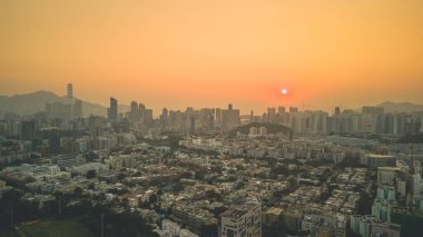 28 Ekim 2022 Kowloon Tong, Hong Kong yerleşim bölgesi.