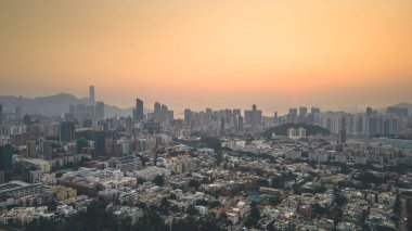 28 Ekim 2022 Kowloon Tong, Hong Kong yerleşim bölgesi.