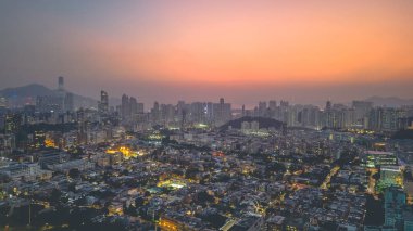 28 Ekim 2022 Kowloon Tong, Hong Kong yerleşim bölgesi.