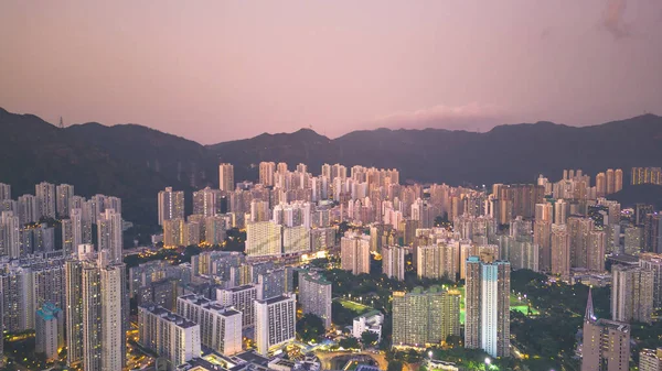 Κατοικημένη Περιοχή Lok Estate Χονγκ Κονγκ Οκτ 2022 — Φωτογραφία Αρχείου