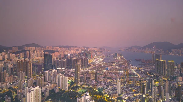 Μαΐου 2022 Κατοικημένη Περιοχή Στην Πόλη Kowloon — Φωτογραφία Αρχείου