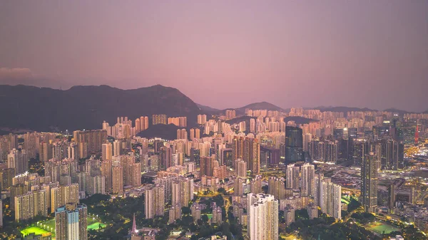 Κατοικημένη Περιοχή Kowloon Hong Kong Oct 2022 — Φωτογραφία Αρχείου
