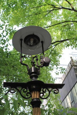 1 Nisan 2012 Duddell Caddesi Merdivenleri ve Gaz lambaları