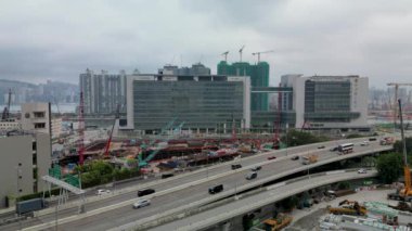 4 Kasım 2022 Kwun Tong, Gezinti Güvertesi, Kowloon Körfezi, Hong Kong