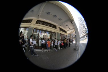 22 Nisan 2012 Lui Seng Chun binası Hong Kong 'da..