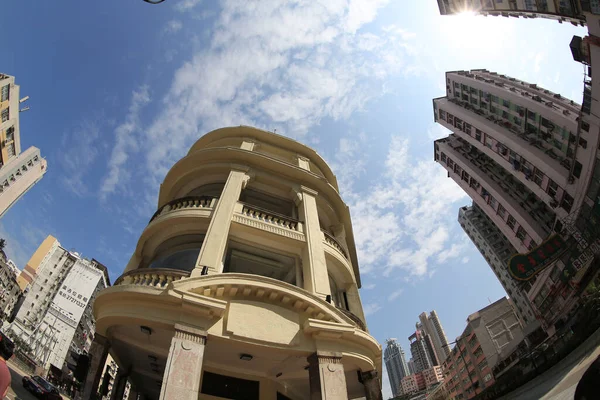 Abril 2012 Edificio Lui Seng Chun Hong Kong — Foto de Stock