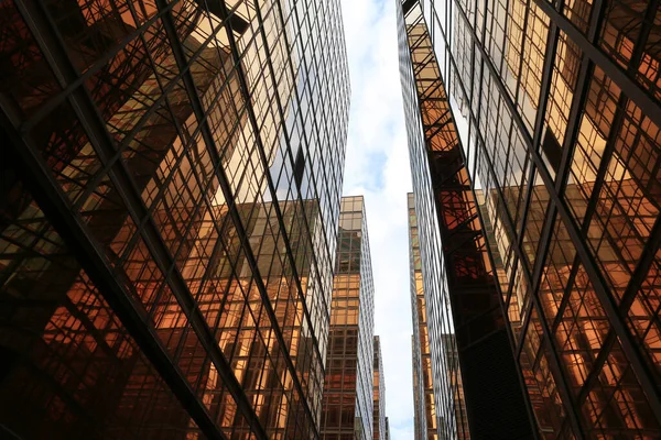 stock image 22 April 2012 Gold windows building at Tsim Sha Tsui