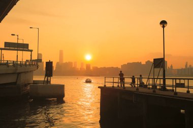 5 Haziran 2012 Kuzey Noktası manzarası, Hong Kong