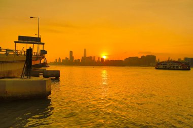 5 Haziran 2012 Kuzey Noktası manzarası, Hong Kong