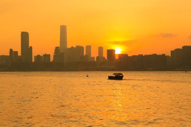 5 Haziran 2012 Hong Kong Victoria Limanı,