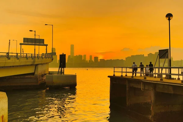 stock image 5 june 2012 the landscape of the north point , hong kong