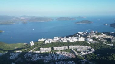 Sai Kung 11 Kasım 2022 Sai Kung 11 Sığınağı 'nın kıyı şeridi