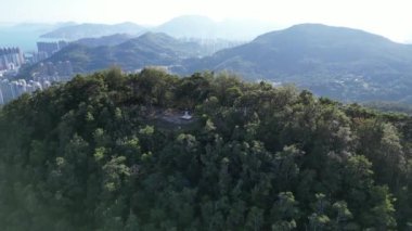 11 Mayıs 2022 'de Hong Kong' daki Razor Hill tepesinde.