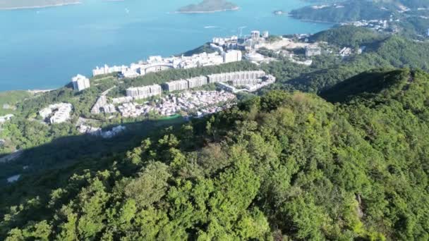 Κορυφή Του Razor Hill Στο Χονγκ Κονγκ Μαΐου 2022 — Αρχείο Βίντεο