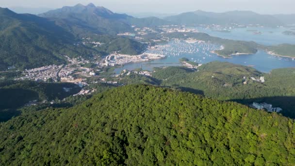 2022年5月11日香港剃须刀山山顶 — 图库视频影像