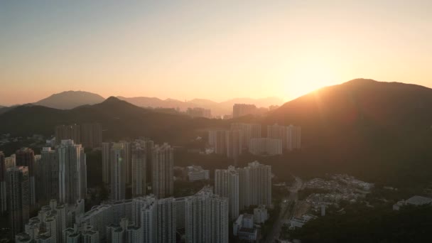 Pohled Město Tseung Kwan Května 2022 — Stock video