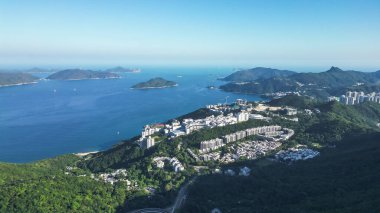 Sai Kung 11 Mayıs 2022 Sai Liman Barınağı 'nın kıyı şeridi