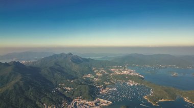 Sai Kung 11 Mayıs 2022 Sai Liman Barınağı 'nın kıyı şeridi