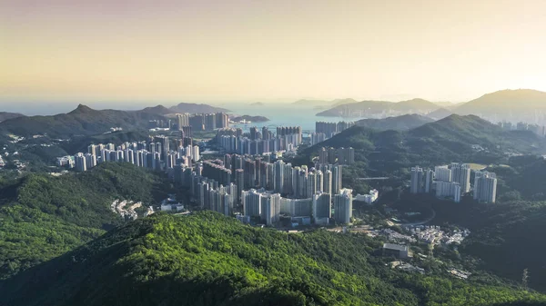 Tseung Kwan Kasabası Ile Razor Hill Hong Kong Kasım 2022 — Stok fotoğraf