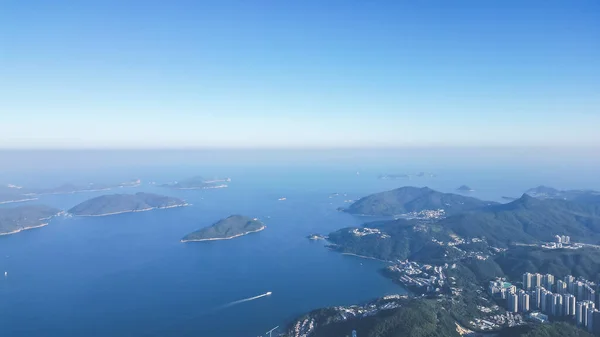 stock image a coastline of inner Port Shelter, Sai Kung 11 May 2022